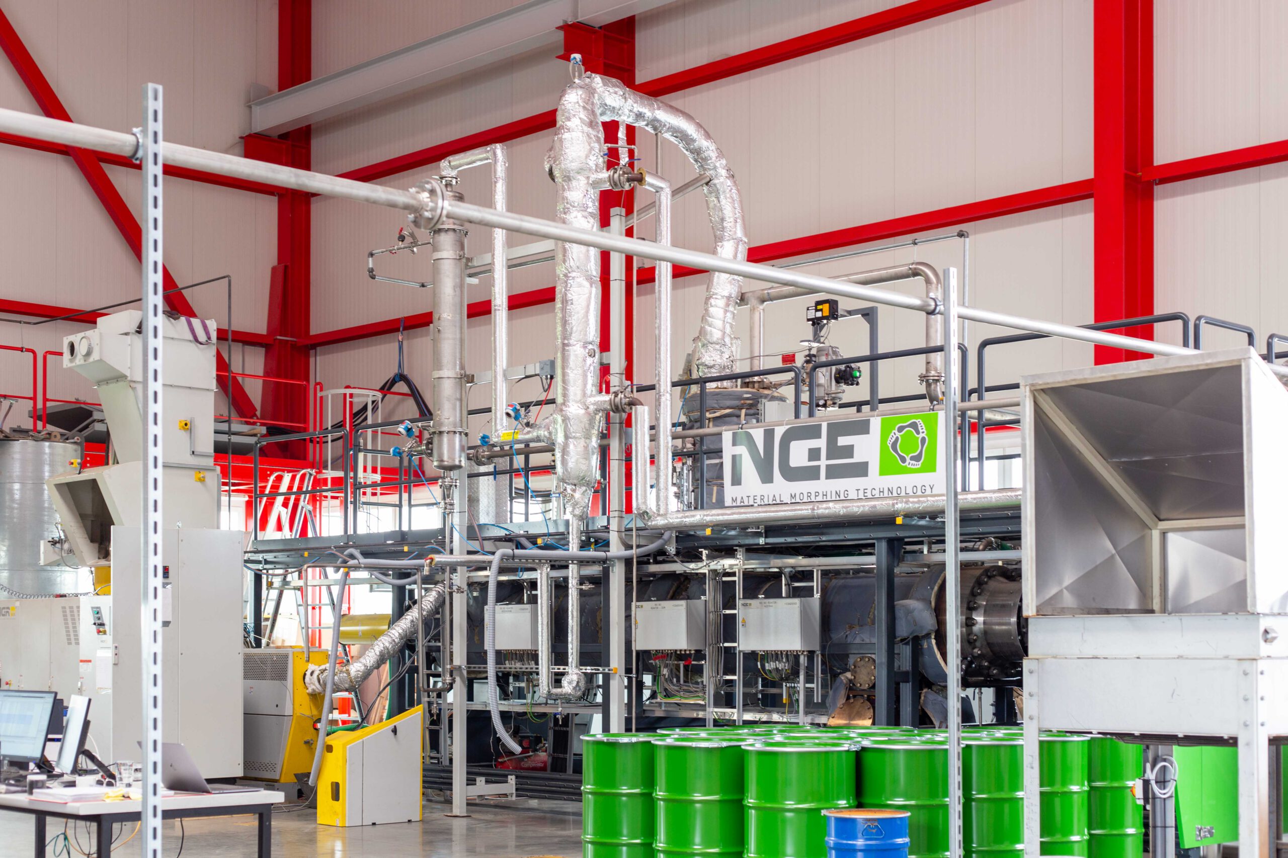 Kunststoffrecyclinganlage in Kühnsdorf 04
