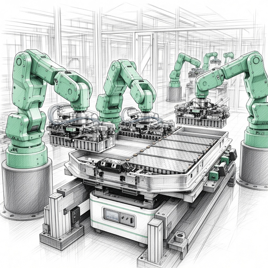 07-batteriemontage-roboter SmartDec-Leistungen-Projektleitung