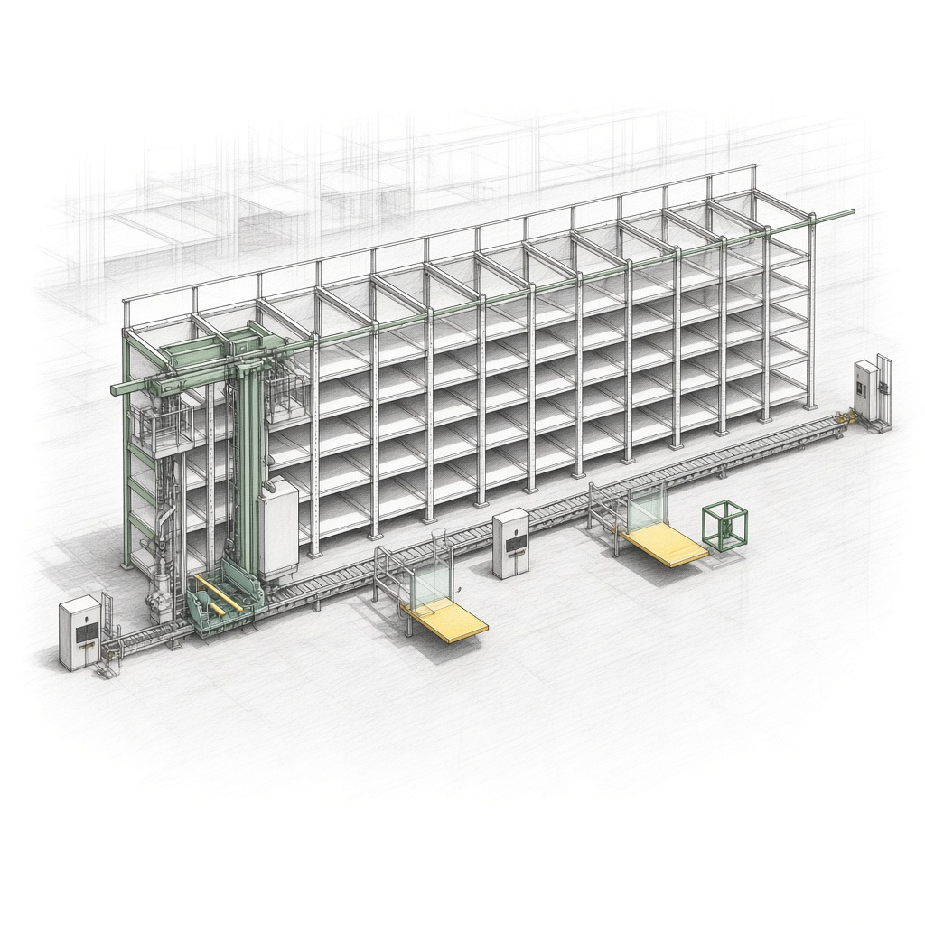 Regalbediengeraet_Illustration SmartDec-Leistungen-Projektleitung
